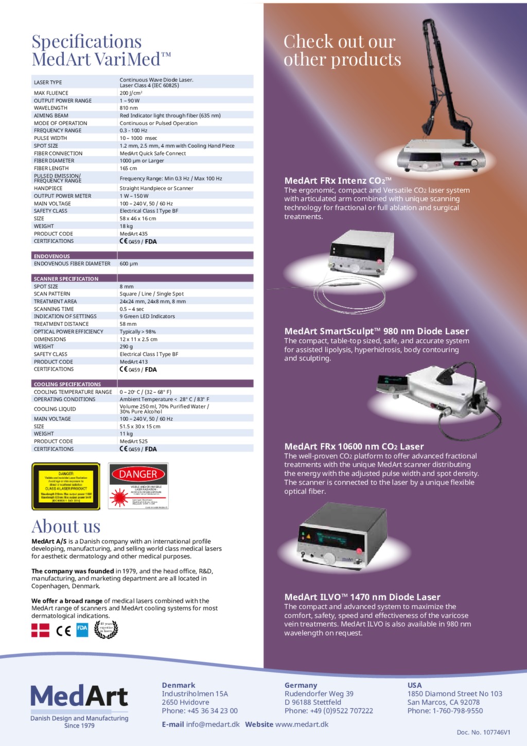 MedArt VariMed 810 diodelaser Esthemed